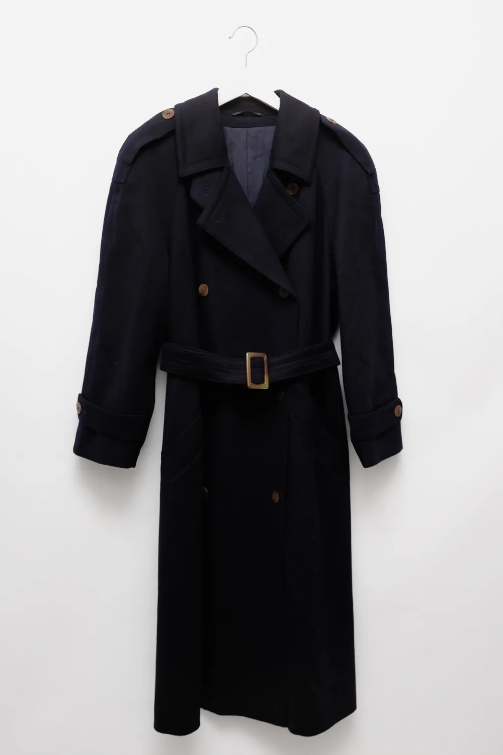 NIGHTBLUE PURE WOOL VINTAGE COAT