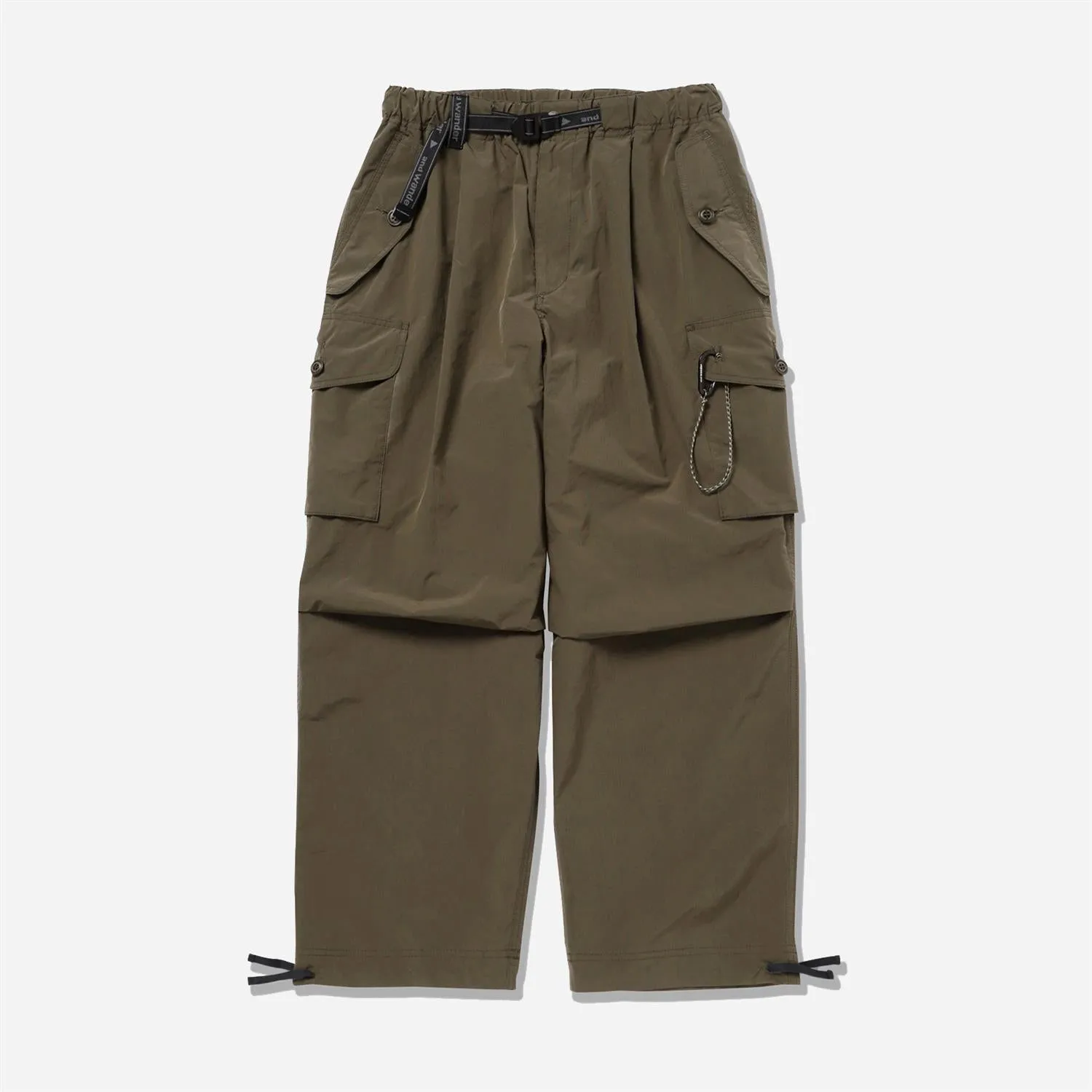 oversized cargo pants - khaki