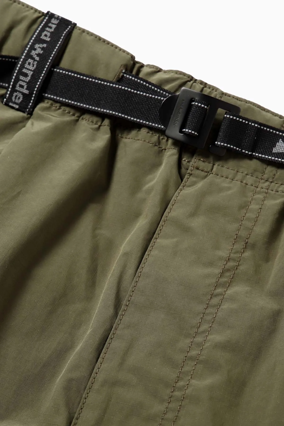 oversized cargo short pants - khaki