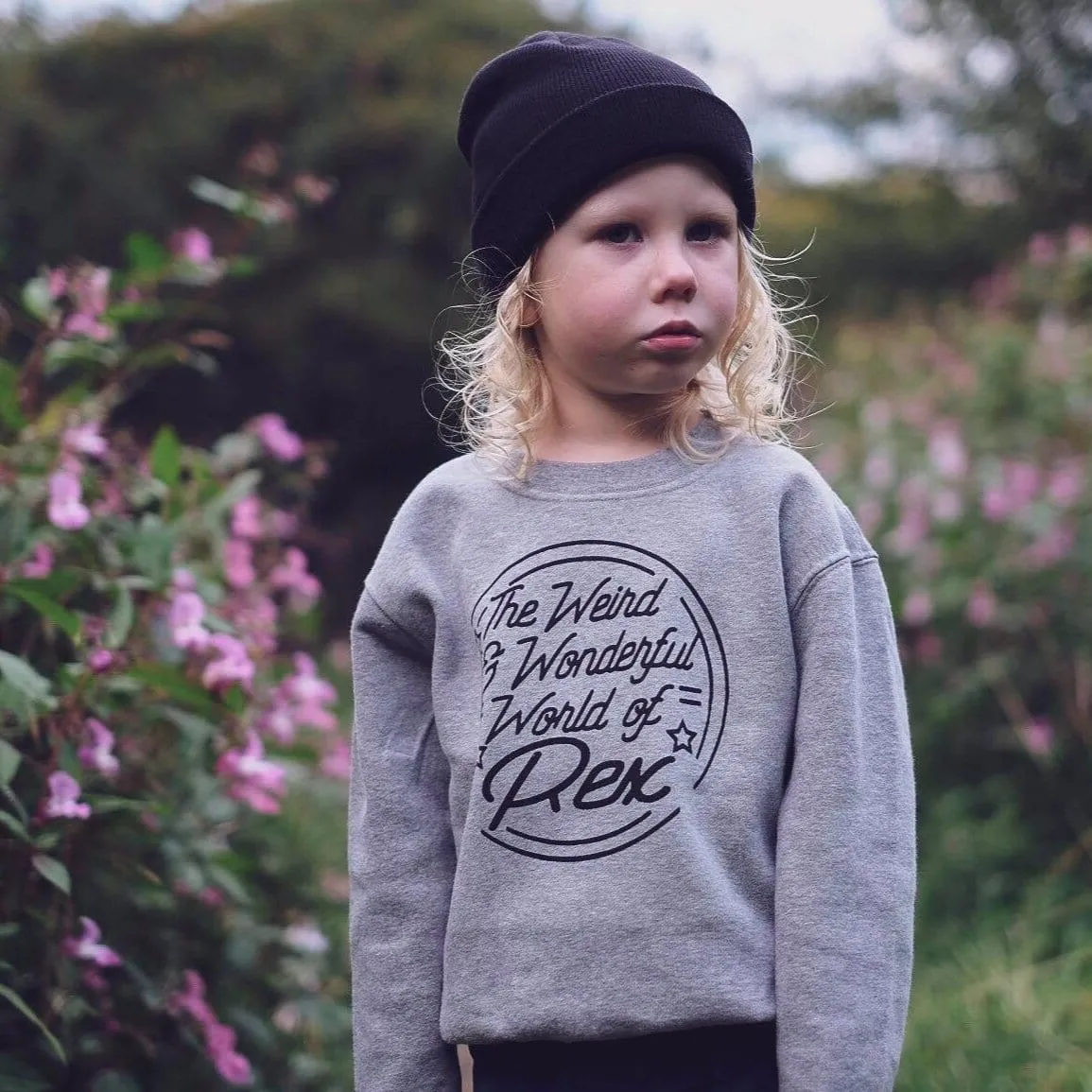 Personalised Weird and Wonderful Kids Sweater