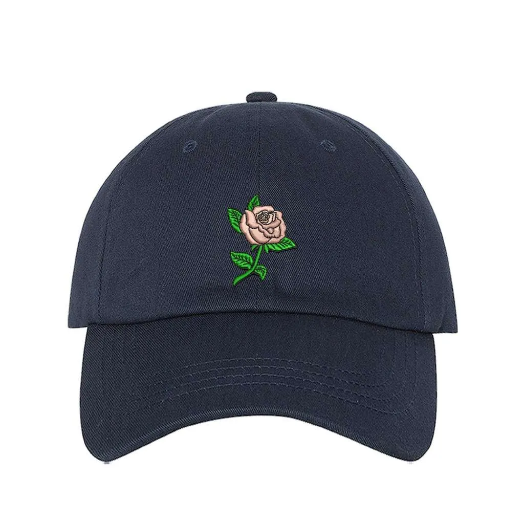 Pink Rose Baseball Hats - Spring Baseball Cap