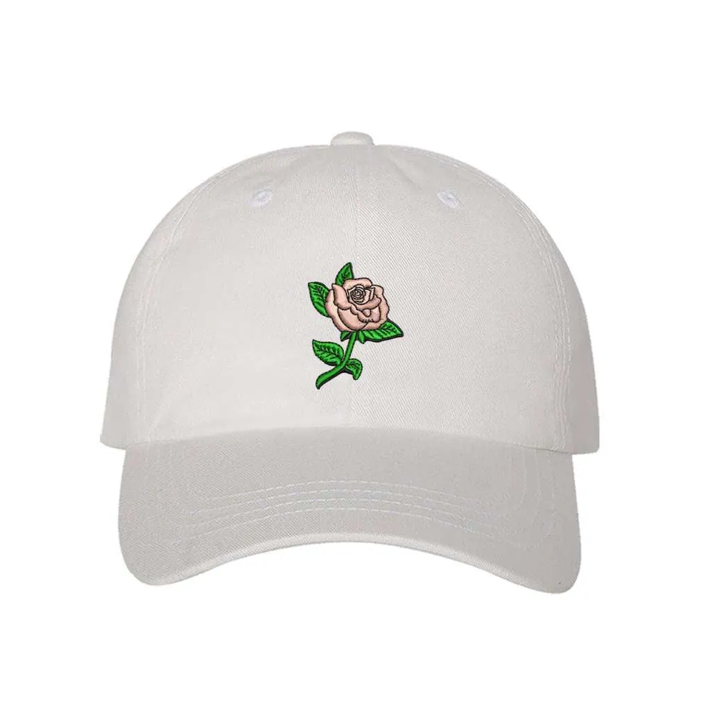 Pink Rose Baseball Hats - Spring Baseball Cap