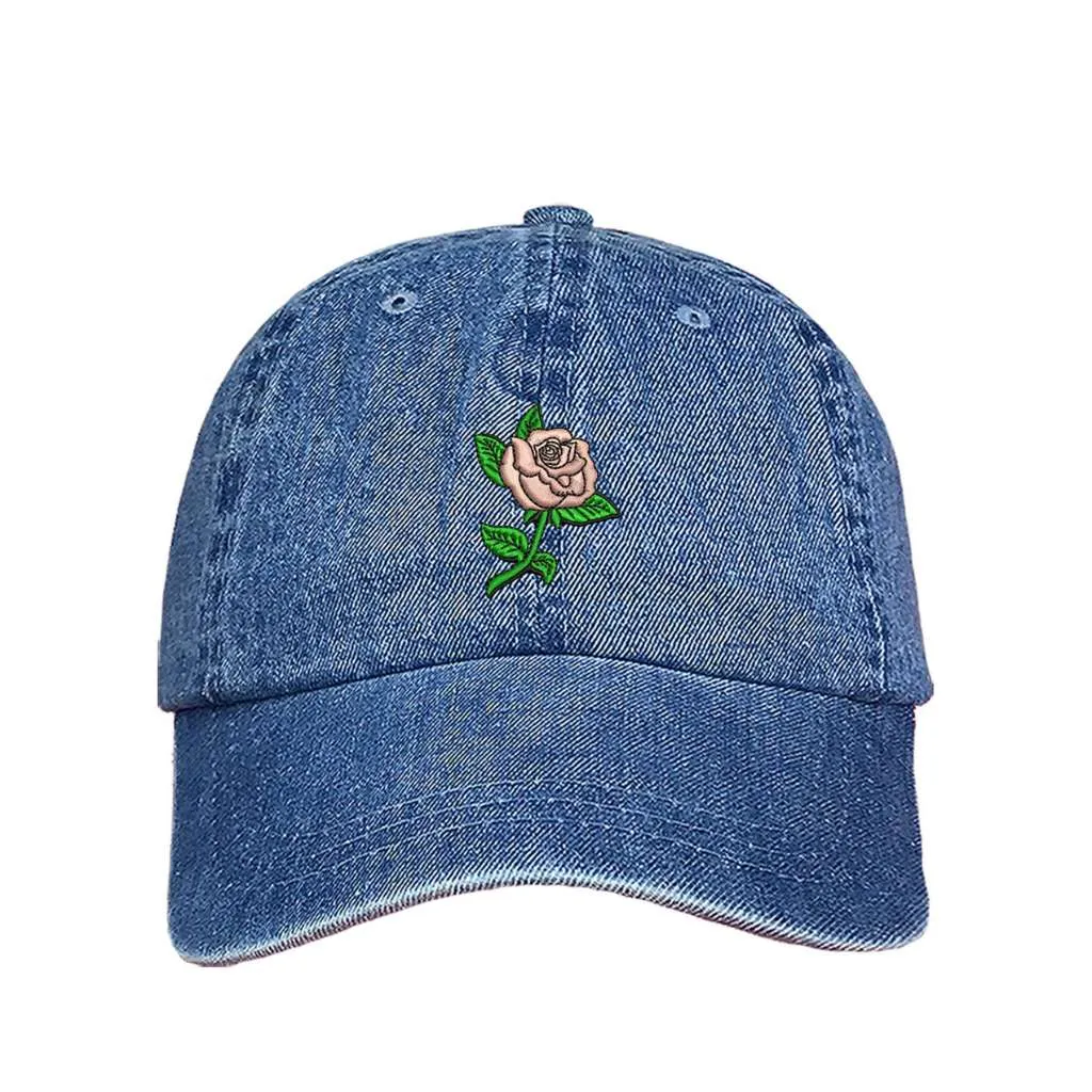 Pink Rose Baseball Hats - Spring Baseball Cap