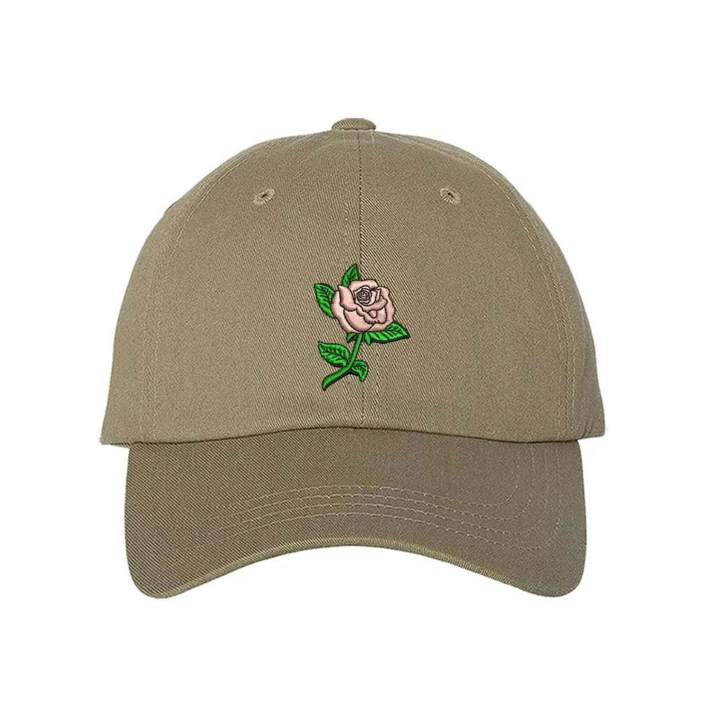 Pink Rose Baseball Hats - Spring Baseball Cap