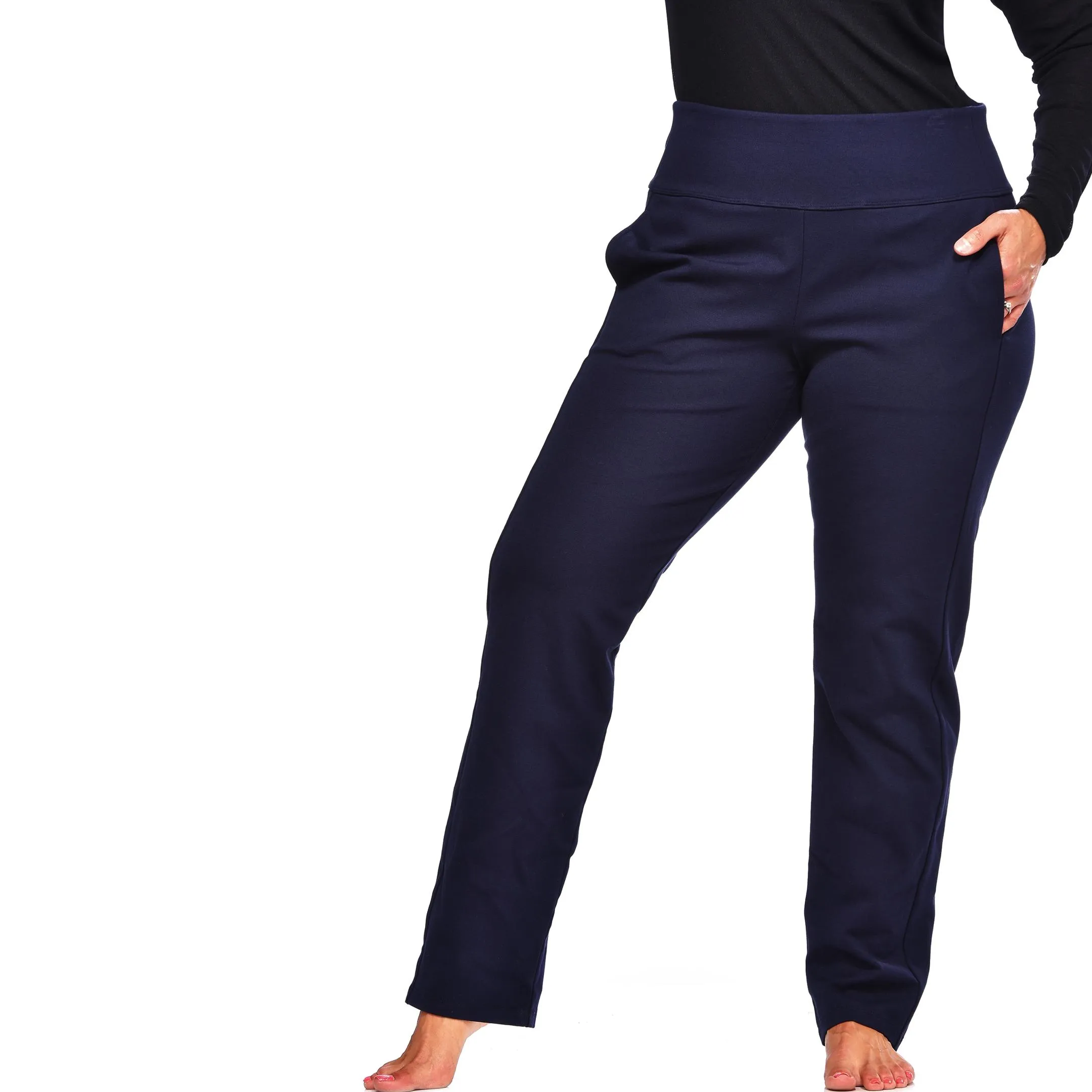 Pocketed Ponte Trouser