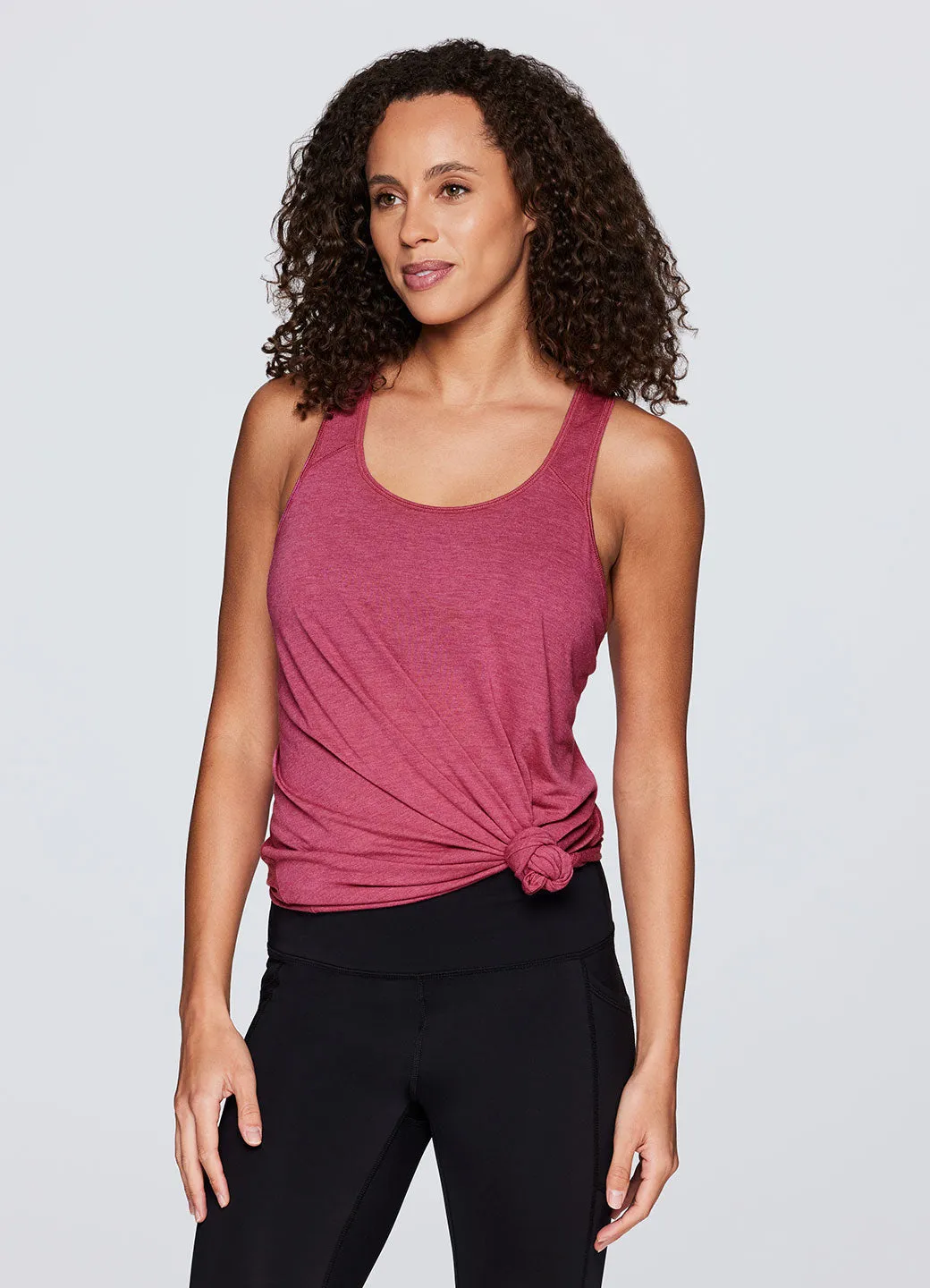 Prime Relaxed Twist Back Tank Top