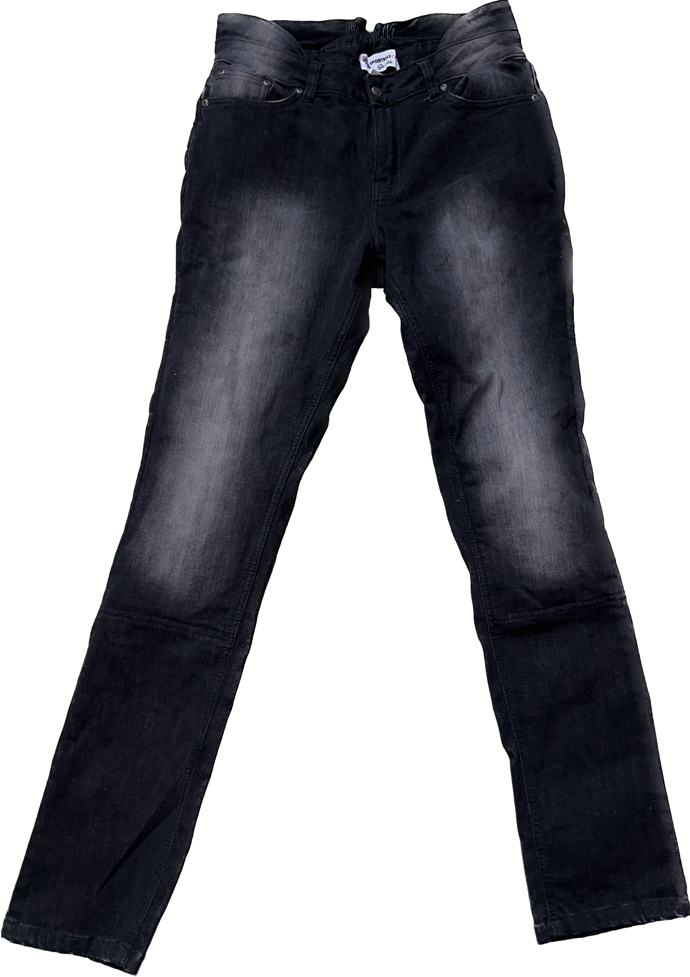 Protective Jeans Regular Height with Rear Ruching