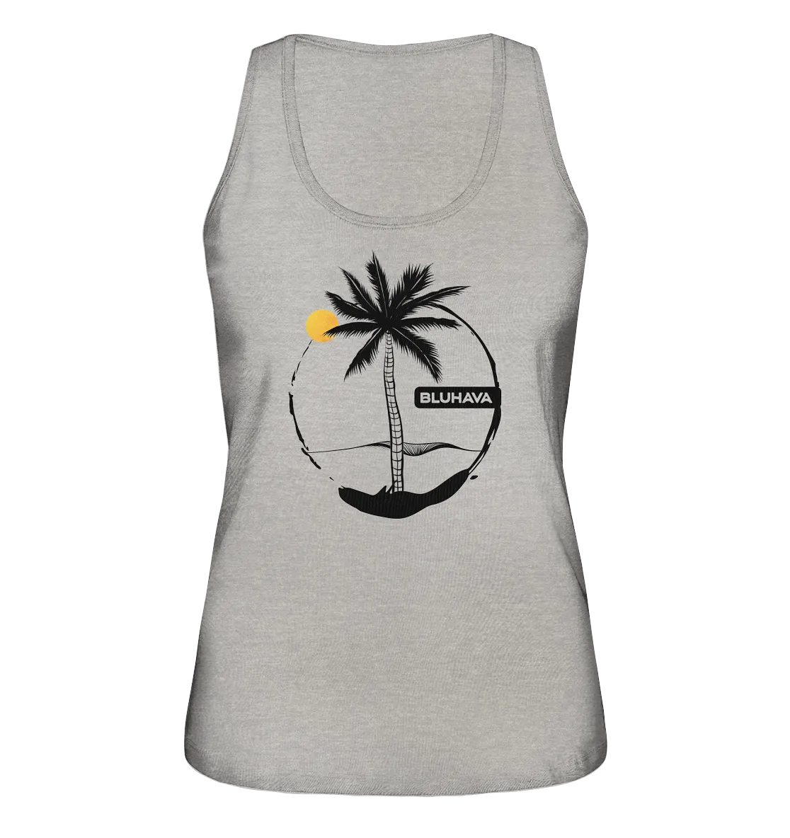 "GrungeLine Beautiful Place" - Damen Premium Organic Tank-Top