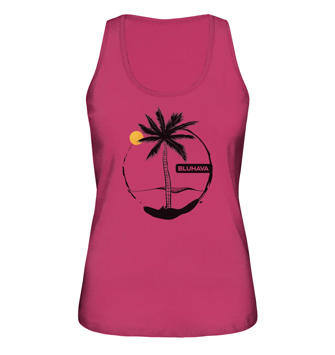 "GrungeLine Beautiful Place" - Damen Premium Organic Tank-Top