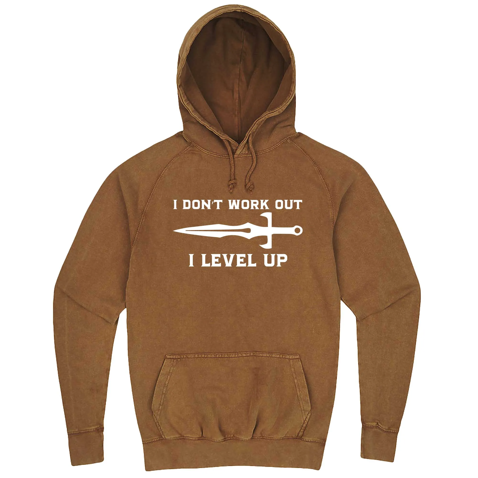 "I Don't Work Out, I Level Up - RPGs" hoodie