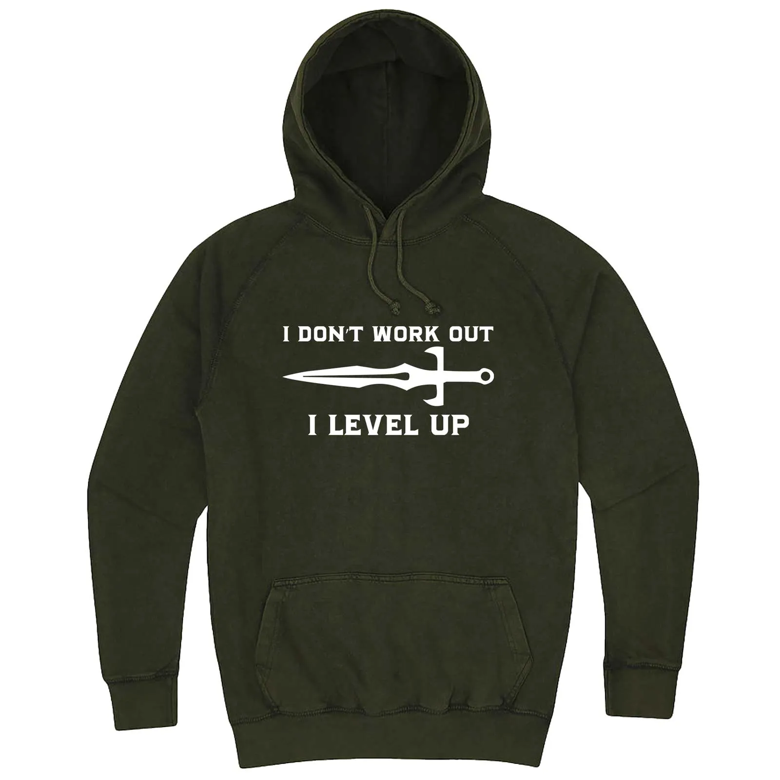 "I Don't Work Out, I Level Up - RPGs" hoodie