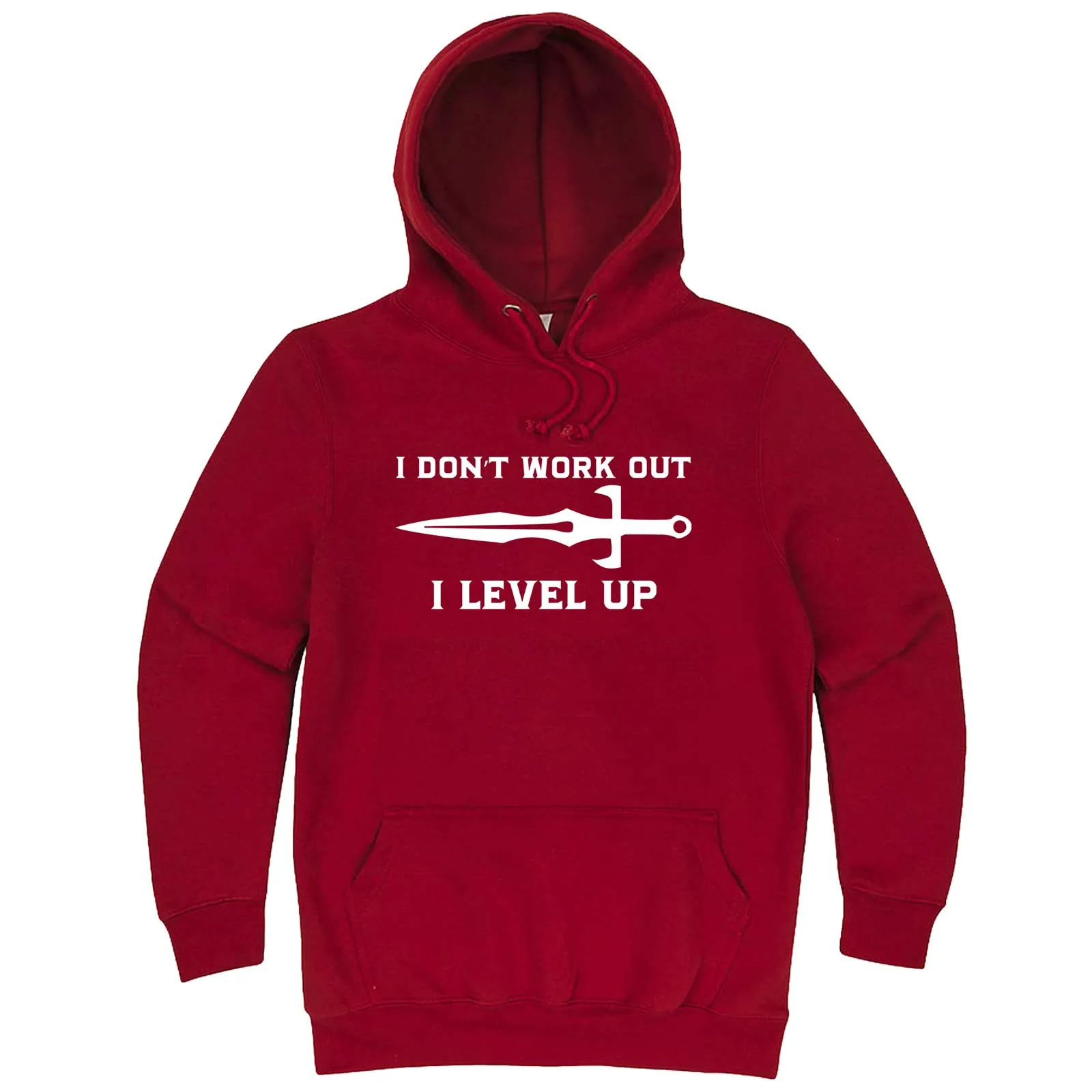 "I Don't Work Out, I Level Up - RPGs" hoodie