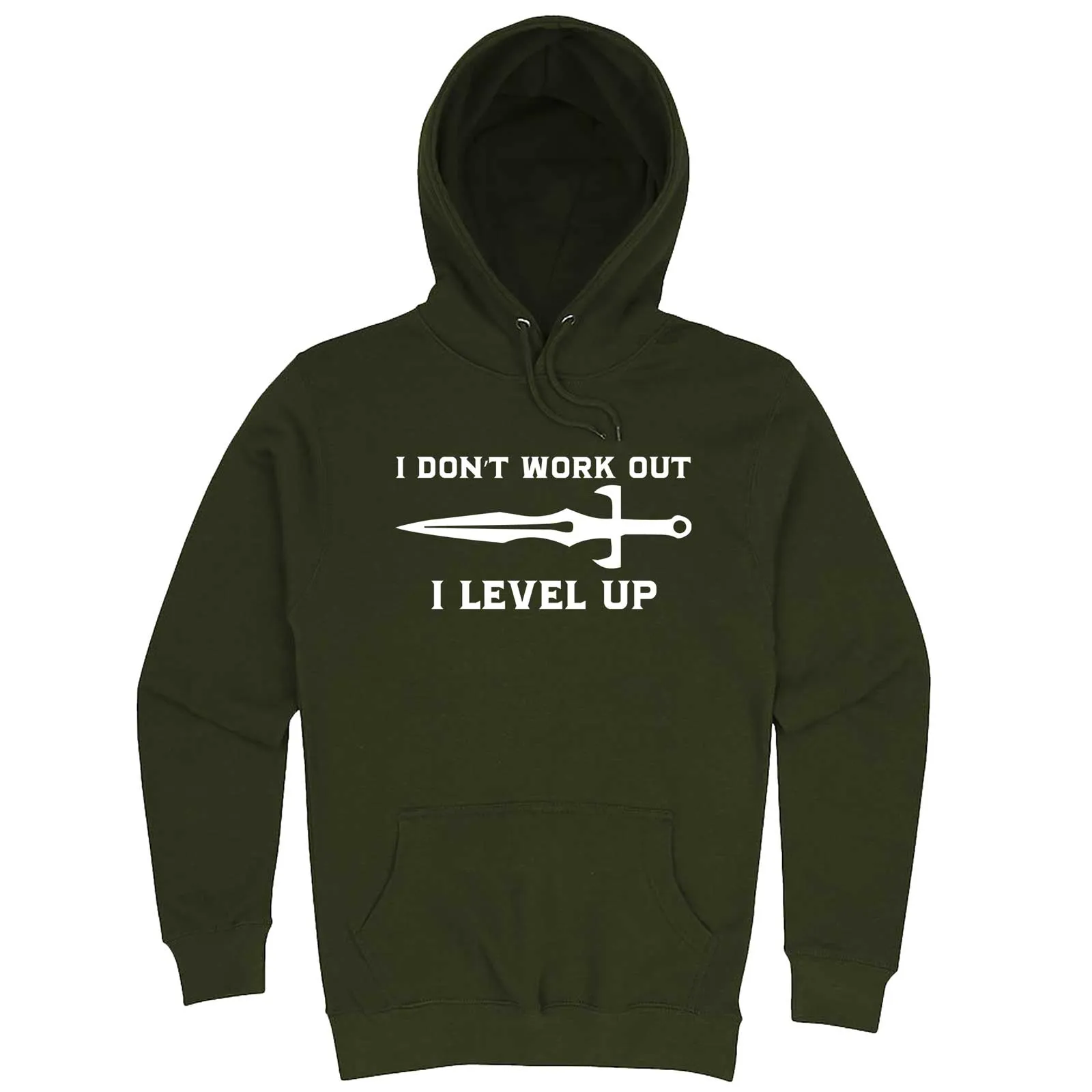 "I Don't Work Out, I Level Up - RPGs" hoodie