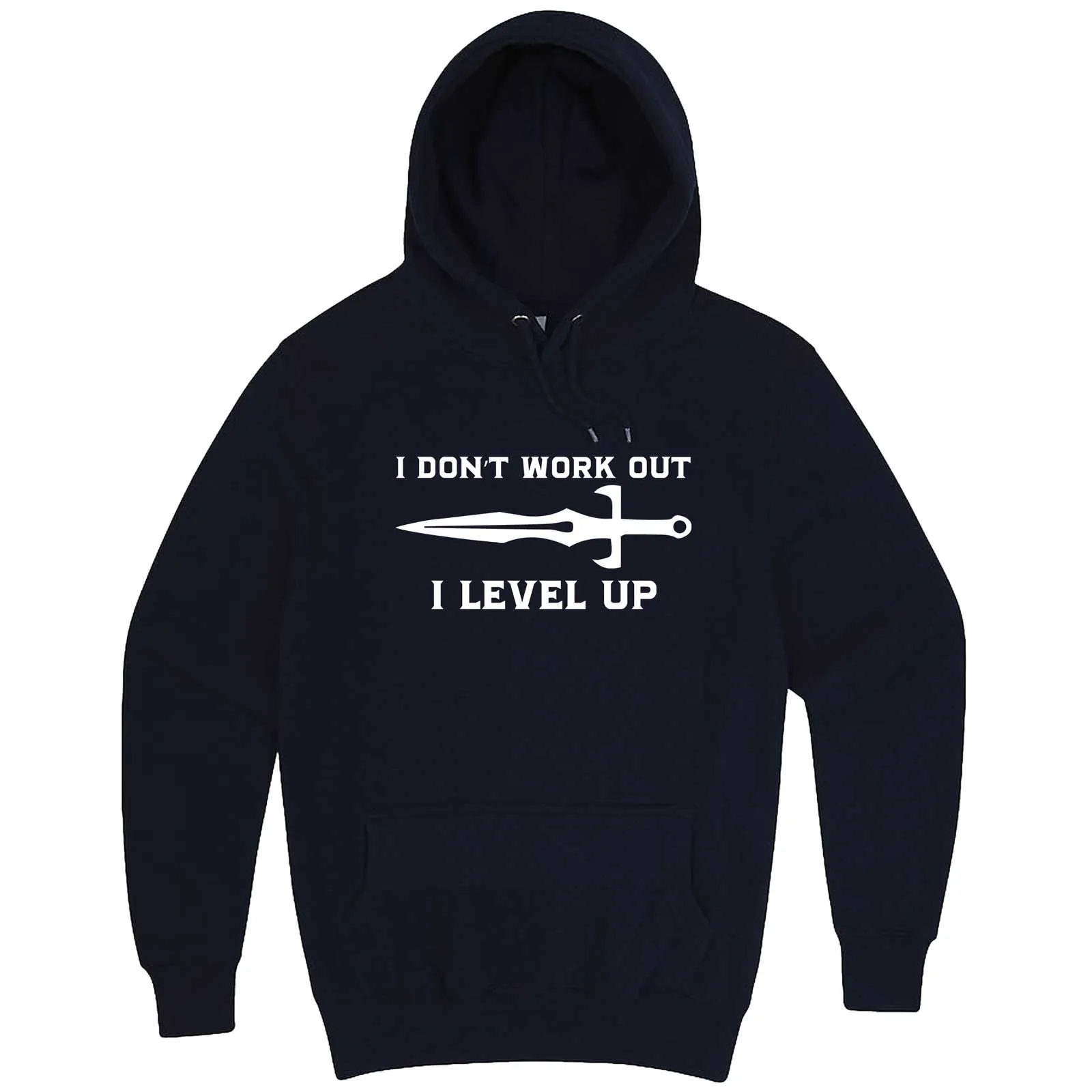 "I Don't Work Out, I Level Up - RPGs" hoodie