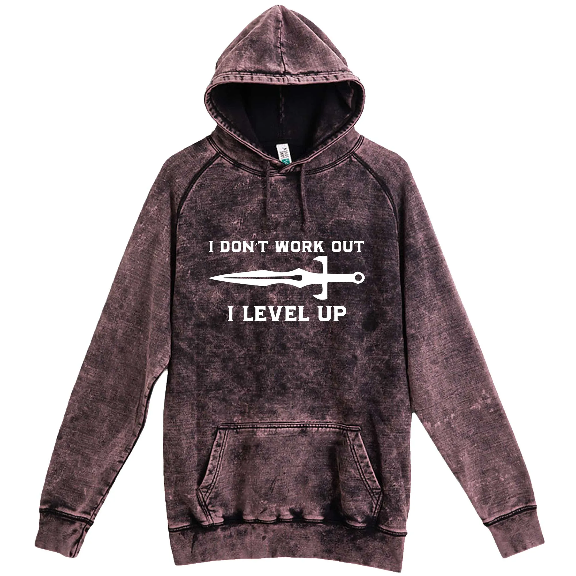 "I Don't Work Out, I Level Up - RPGs" hoodie