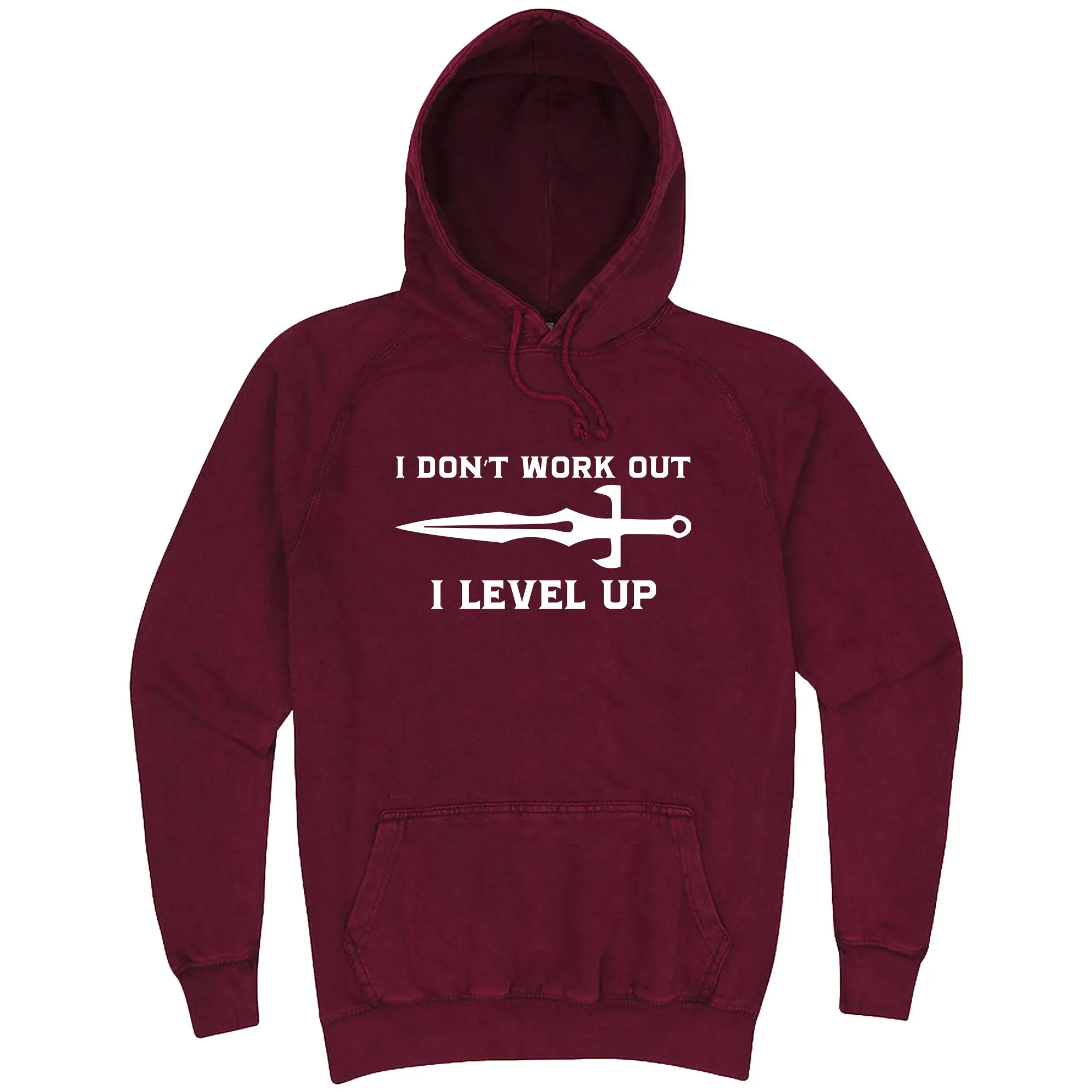 "I Don't Work Out, I Level Up - RPGs" hoodie