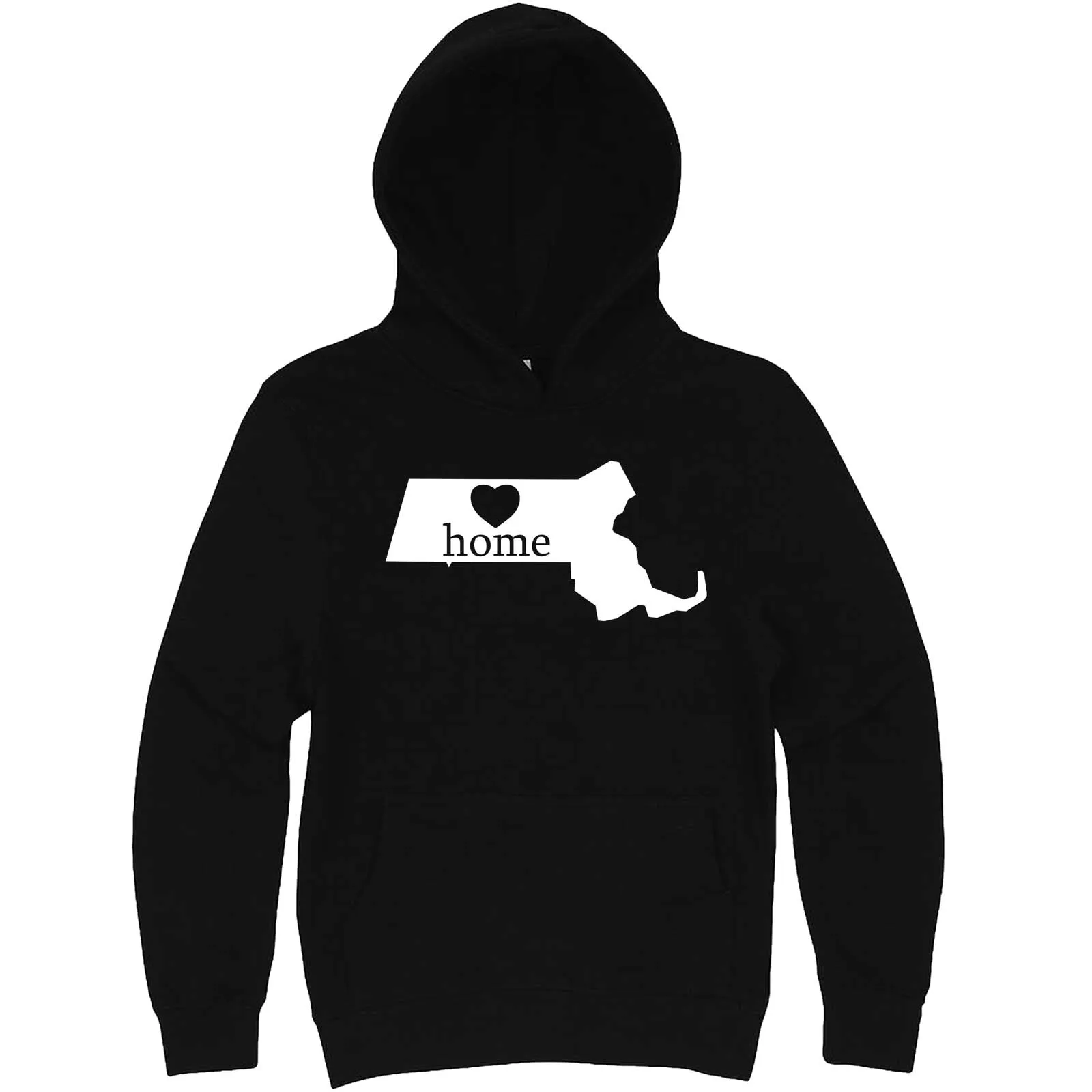 "Massachusetts Home State Pride" hoodie