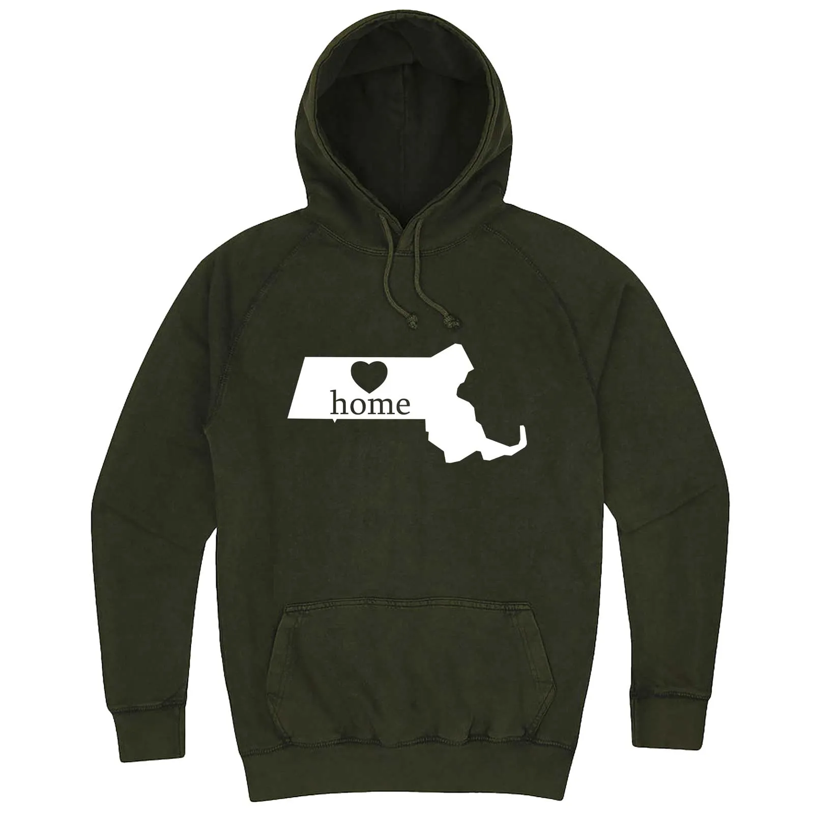 "Massachusetts Home State Pride" hoodie