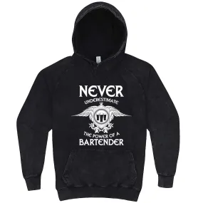 "Never Underestimate the Power of a Bartender" hoodie