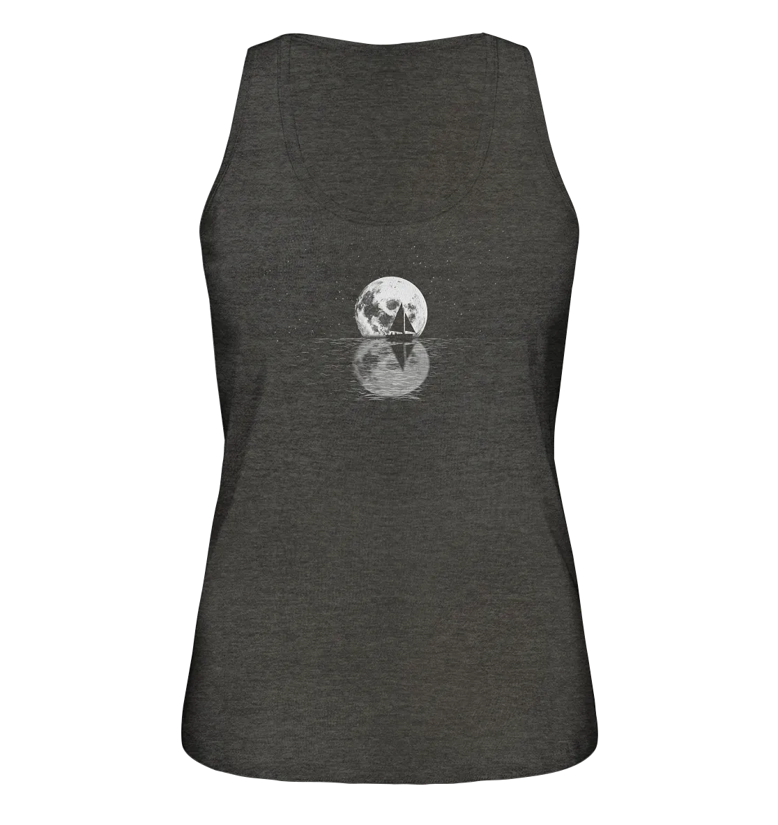 "to the Moon and back" - Damen Premium Organic Tank-Top