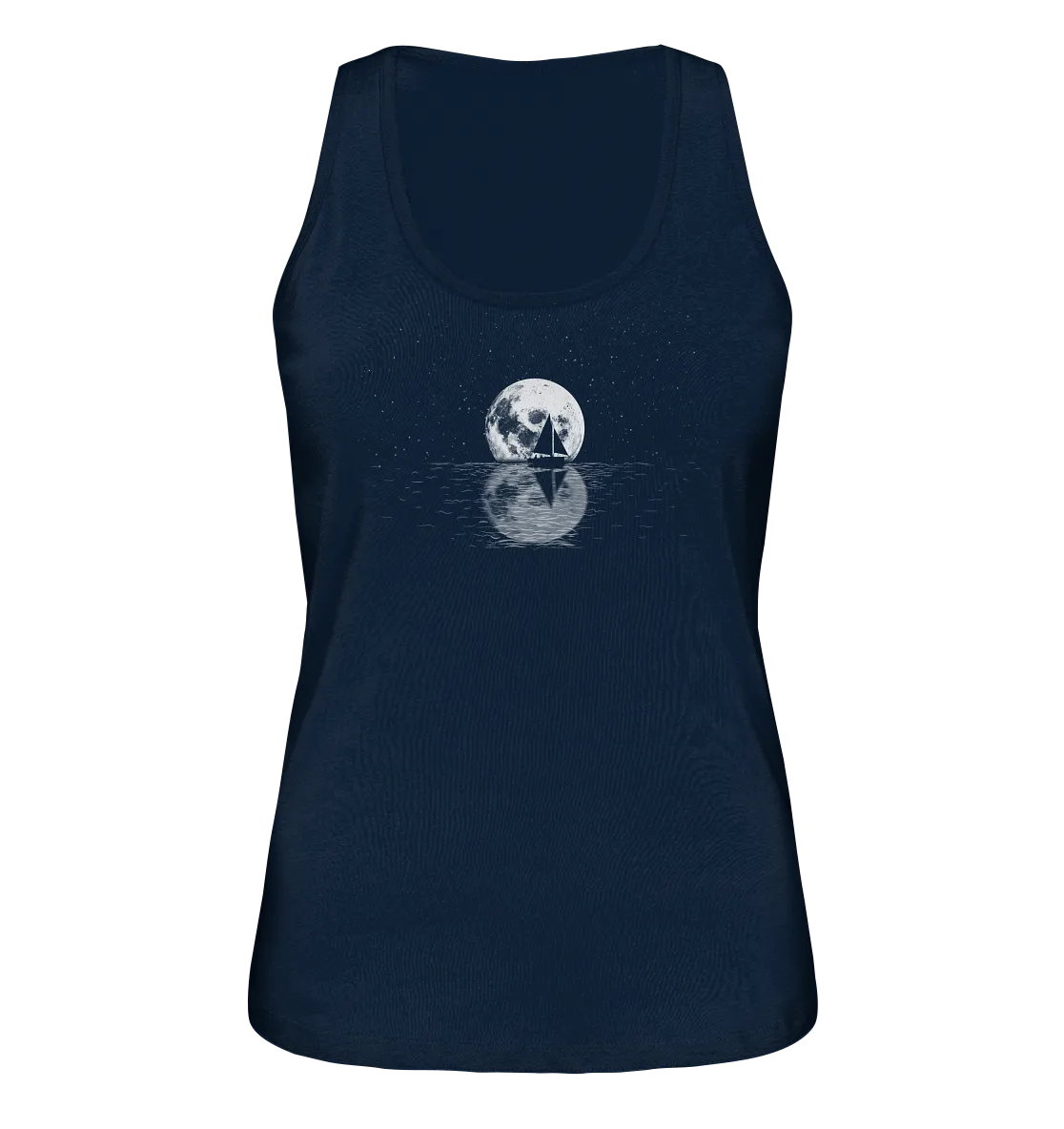 "to the Moon and back" - Damen Premium Organic Tank-Top