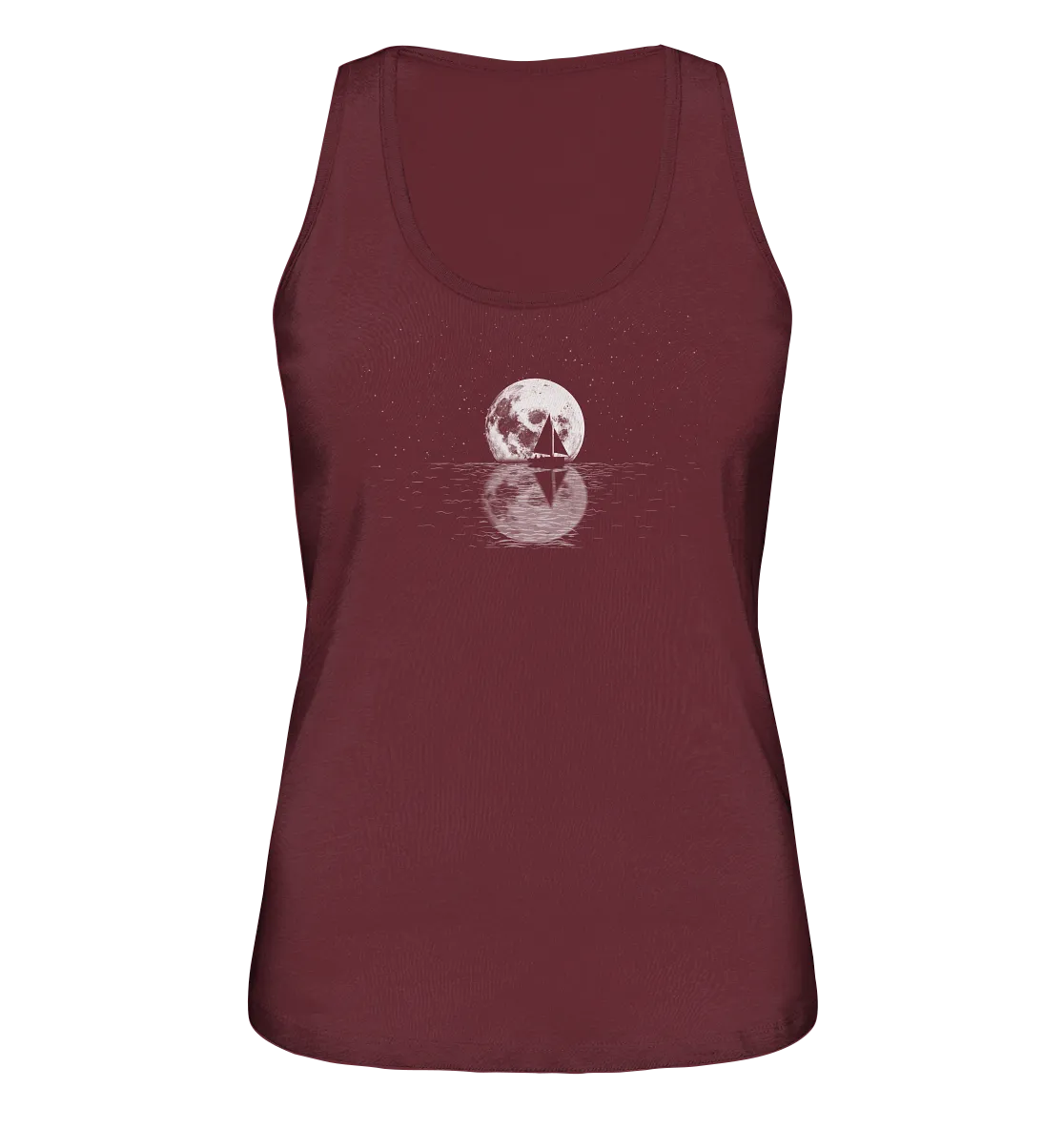 "to the Moon and back" - Damen Premium Organic Tank-Top