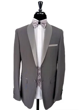 ROBERT SIMON Grey 4 Piece Suit