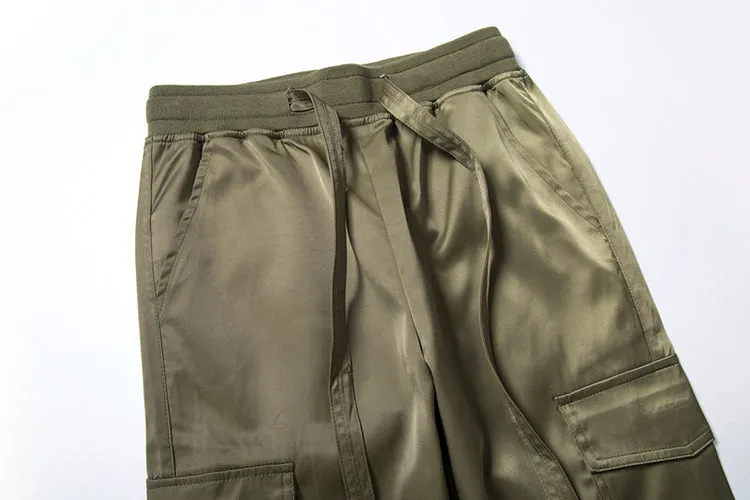 SNAP ZIPPER CARGO PANTS