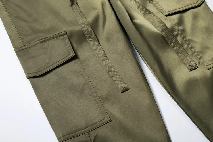 SNAP ZIPPER CARGO PANTS