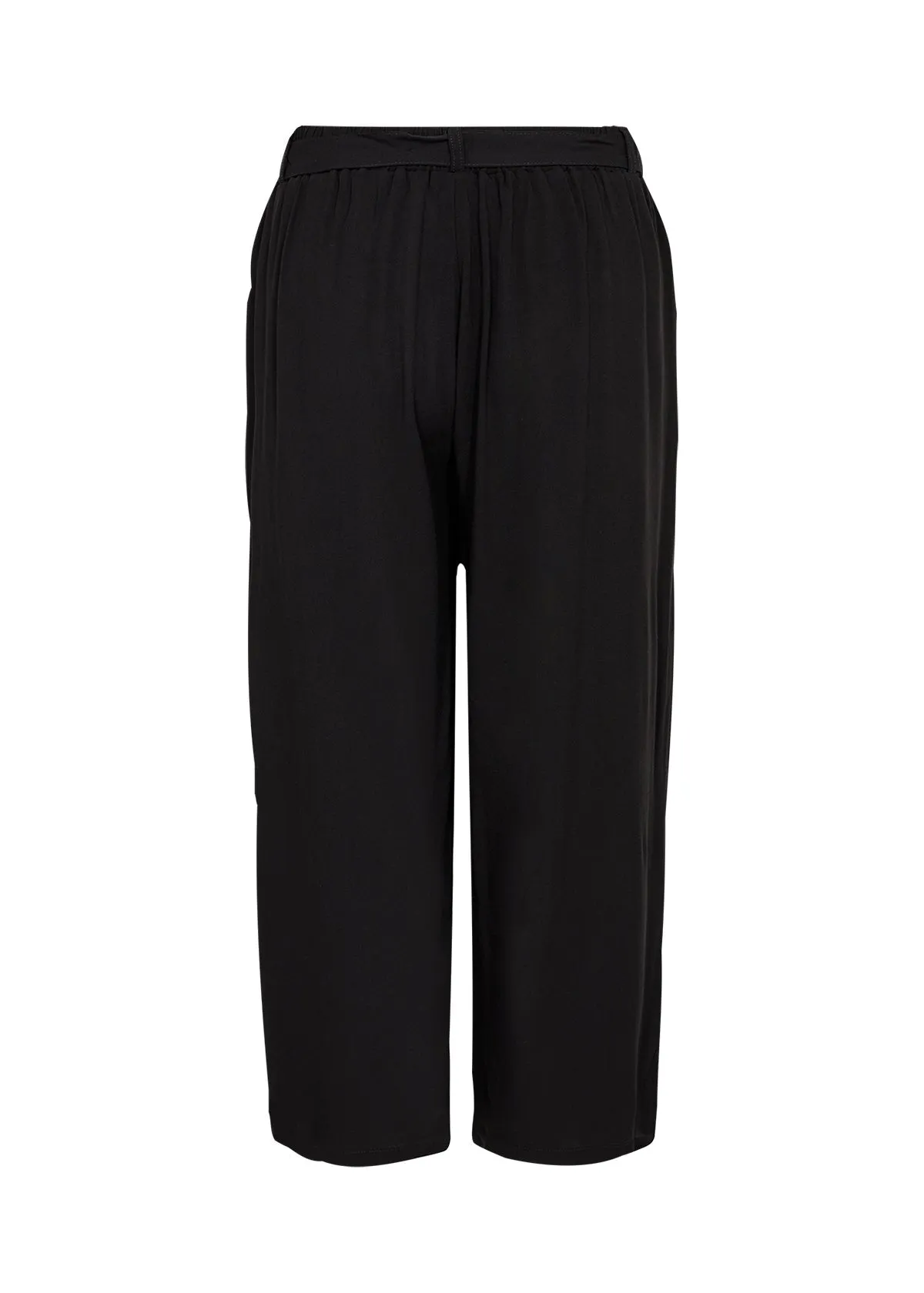 Soya Concept Cropped Trousers Black