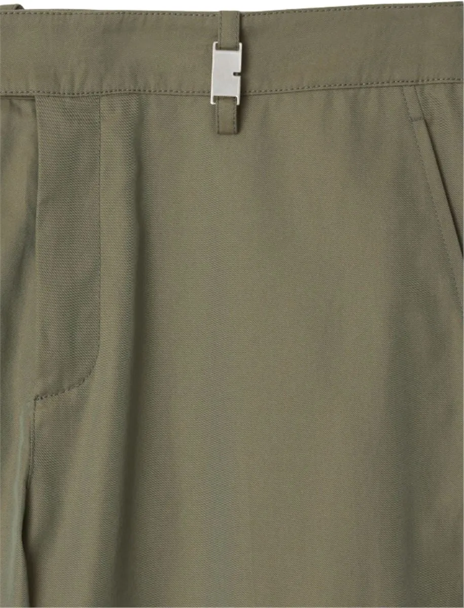 STRAIGHT-LEG COTTON TROUSERS