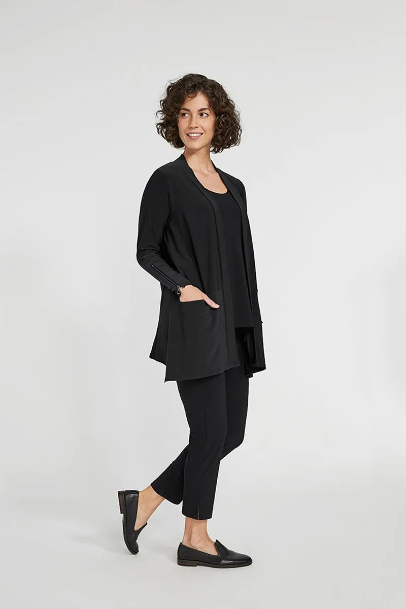 Sympli Zest Zip Back Cardigan