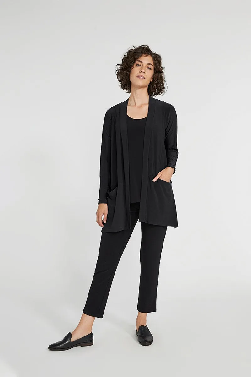 Sympli Zest Zip Back Cardigan