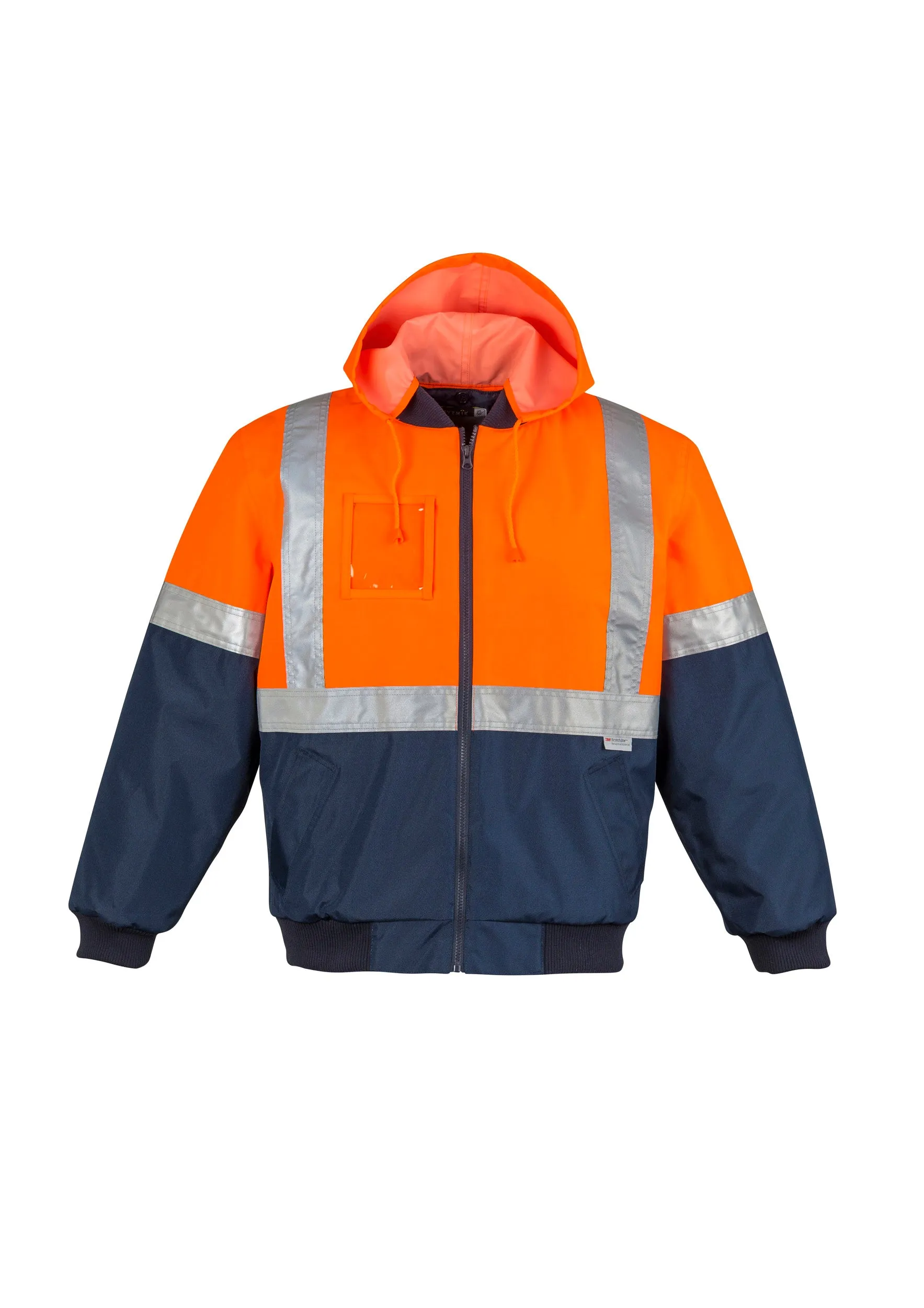 Syzmik Mens Hi Vis Quilted Flying Jacket