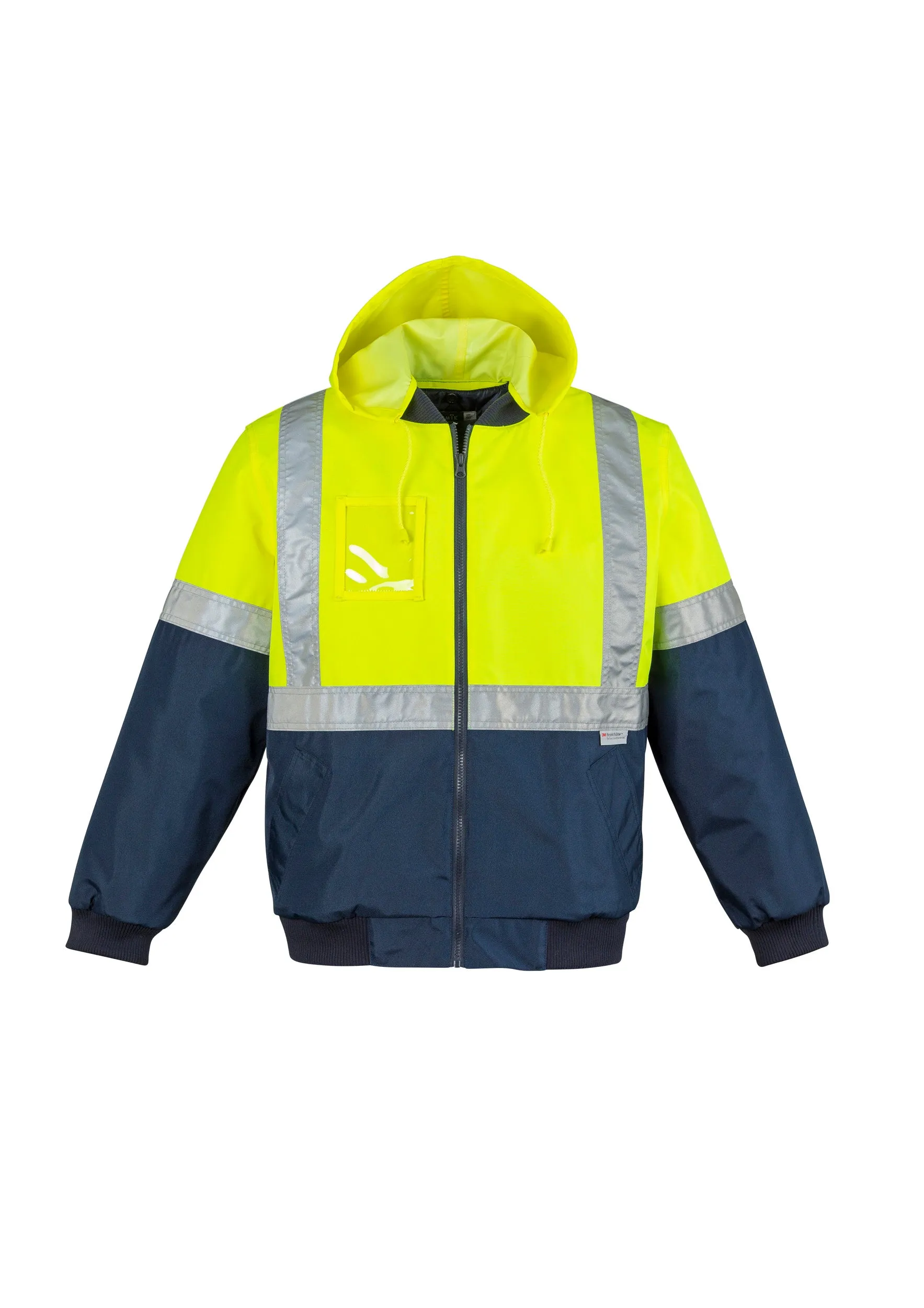 Syzmik Mens Hi Vis Quilted Flying Jacket