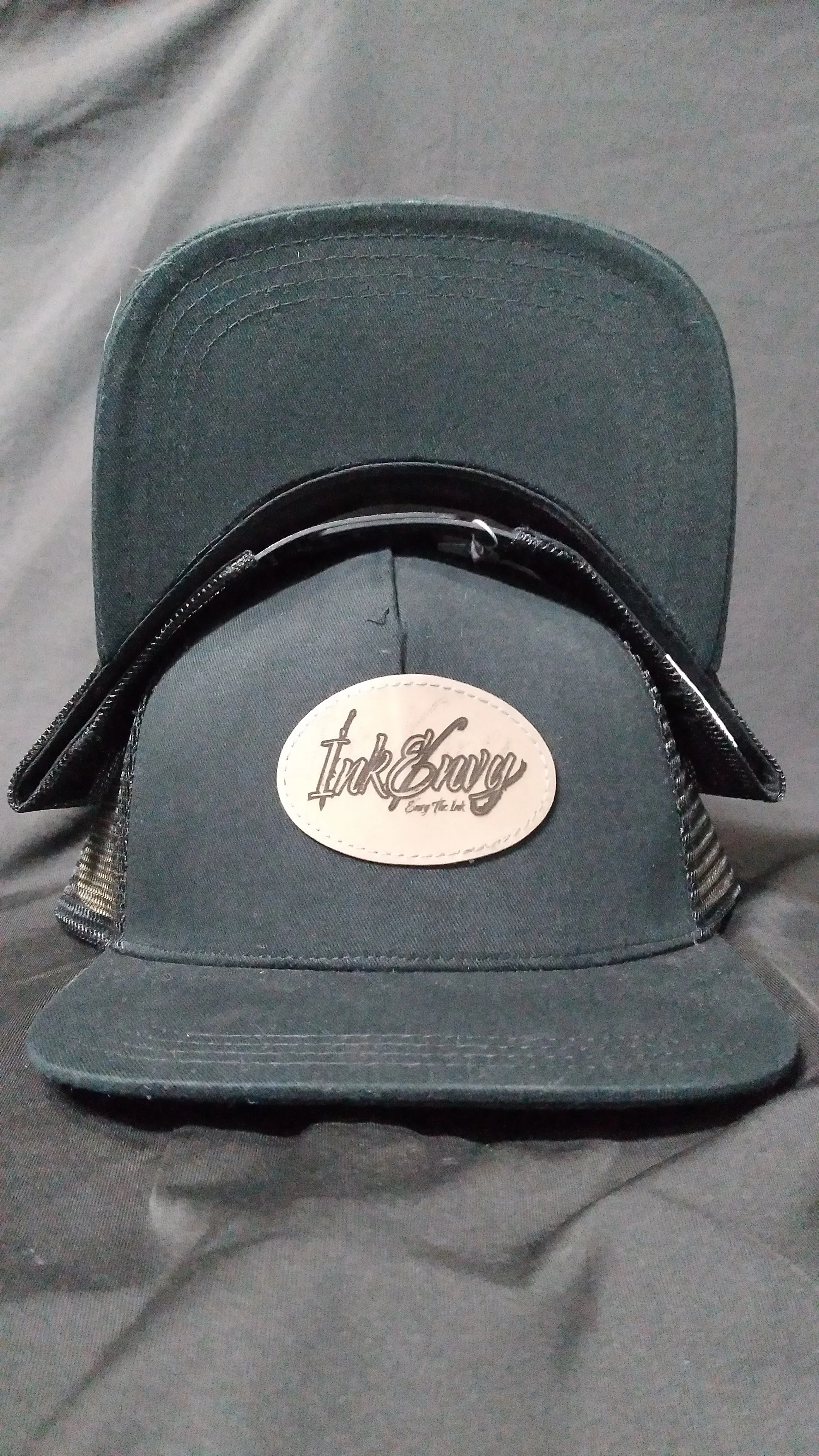 Trucker Snapback InkEnvy Faux Leather Patch