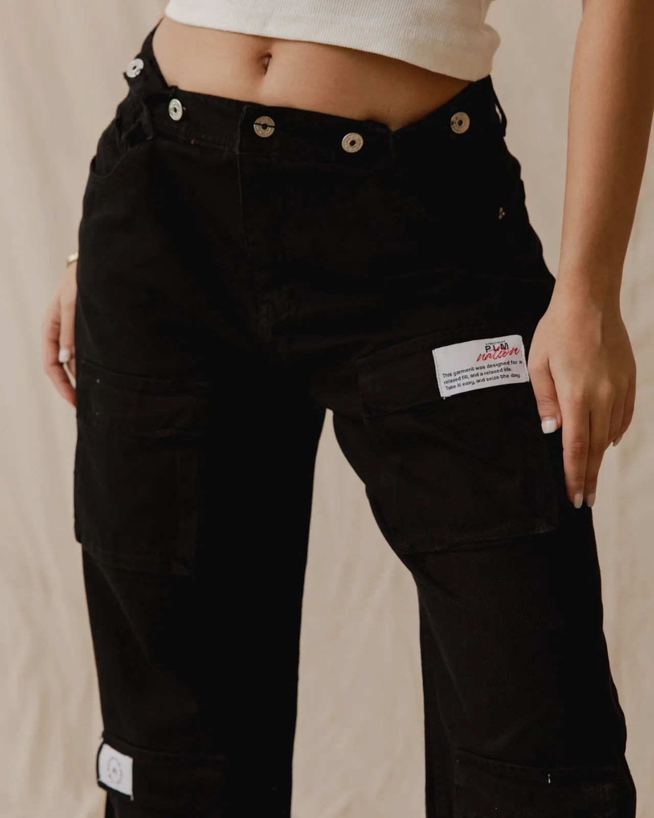 Urban Cargo Pants Black