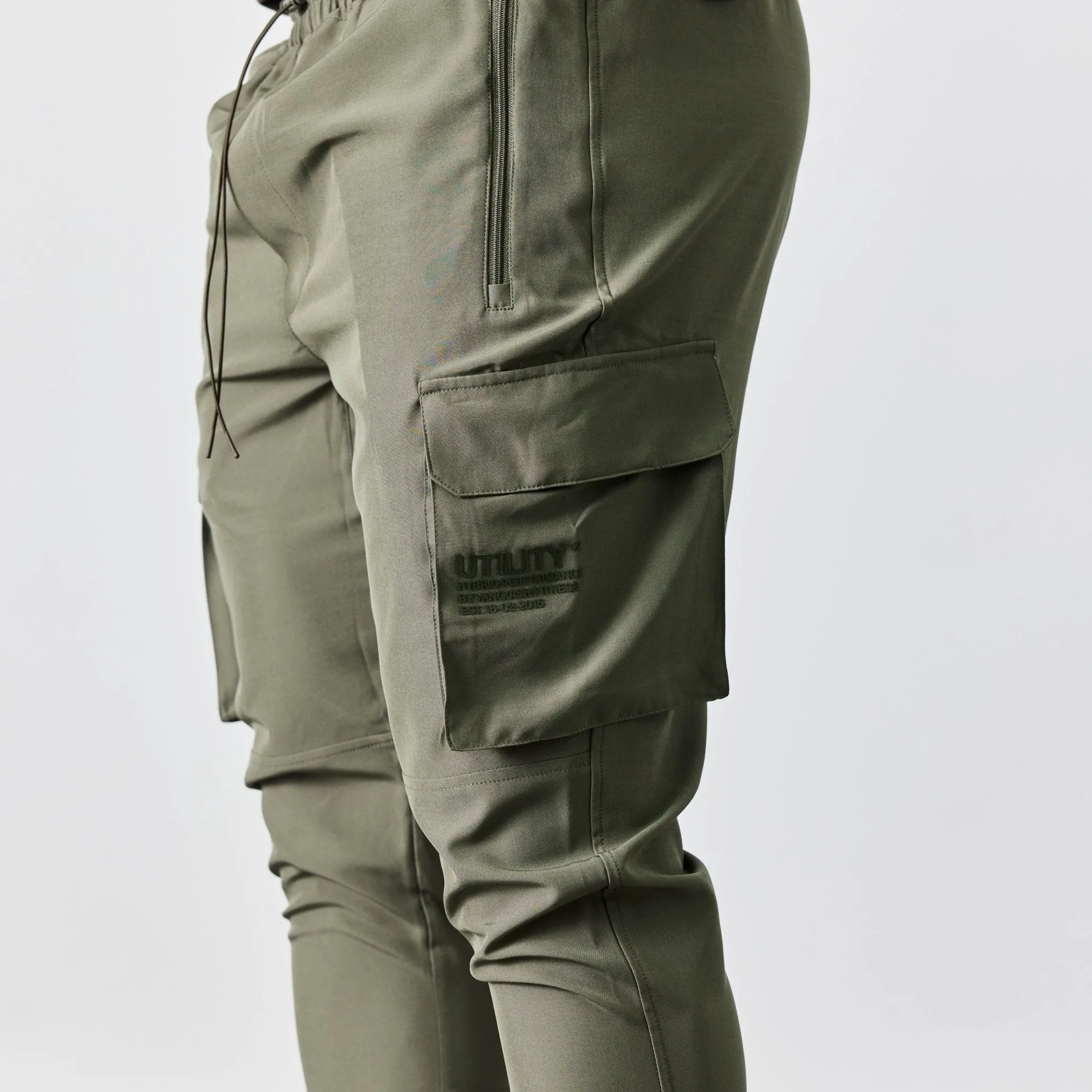 Vanquish Utility V2 Khaki Tapered Cargo Pants