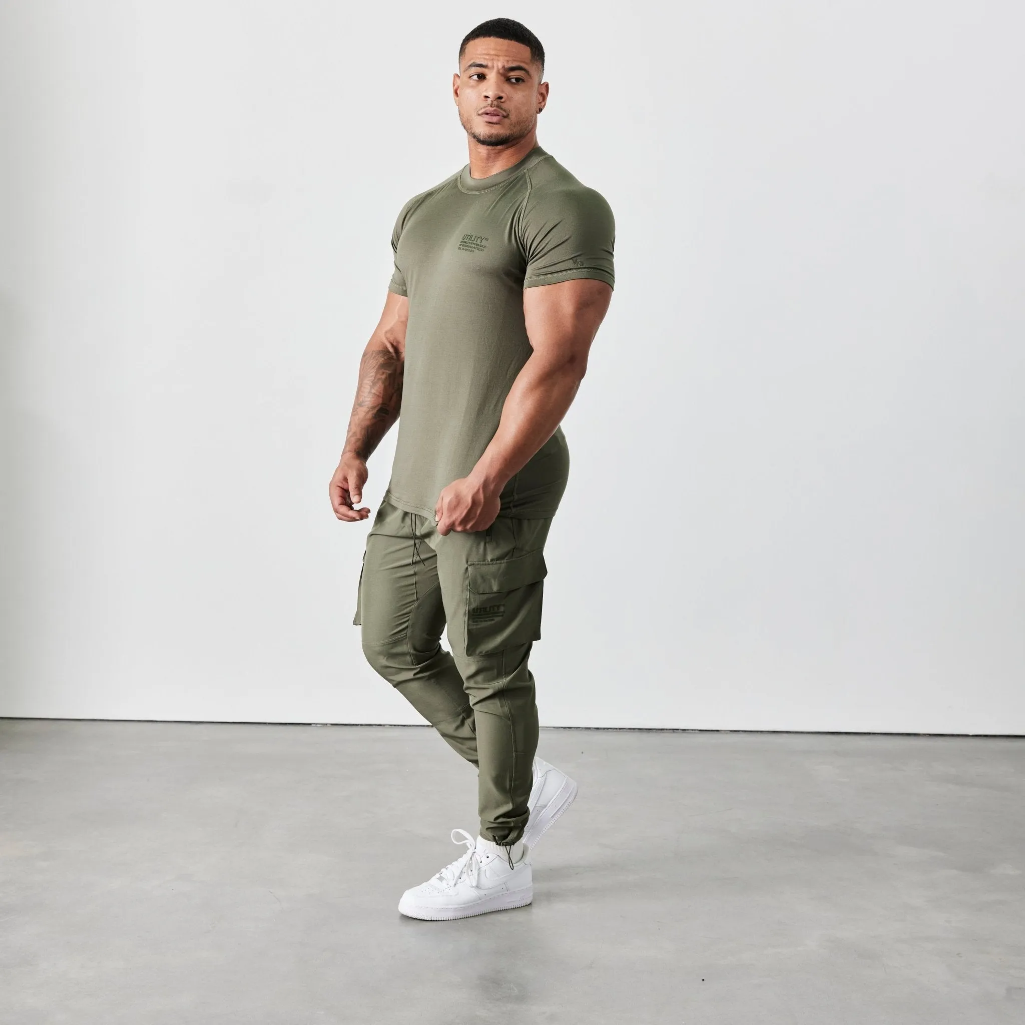 Vanquish Utility V2 Khaki Tapered Cargo Pants