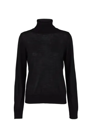 Vera Roll Neck - Black