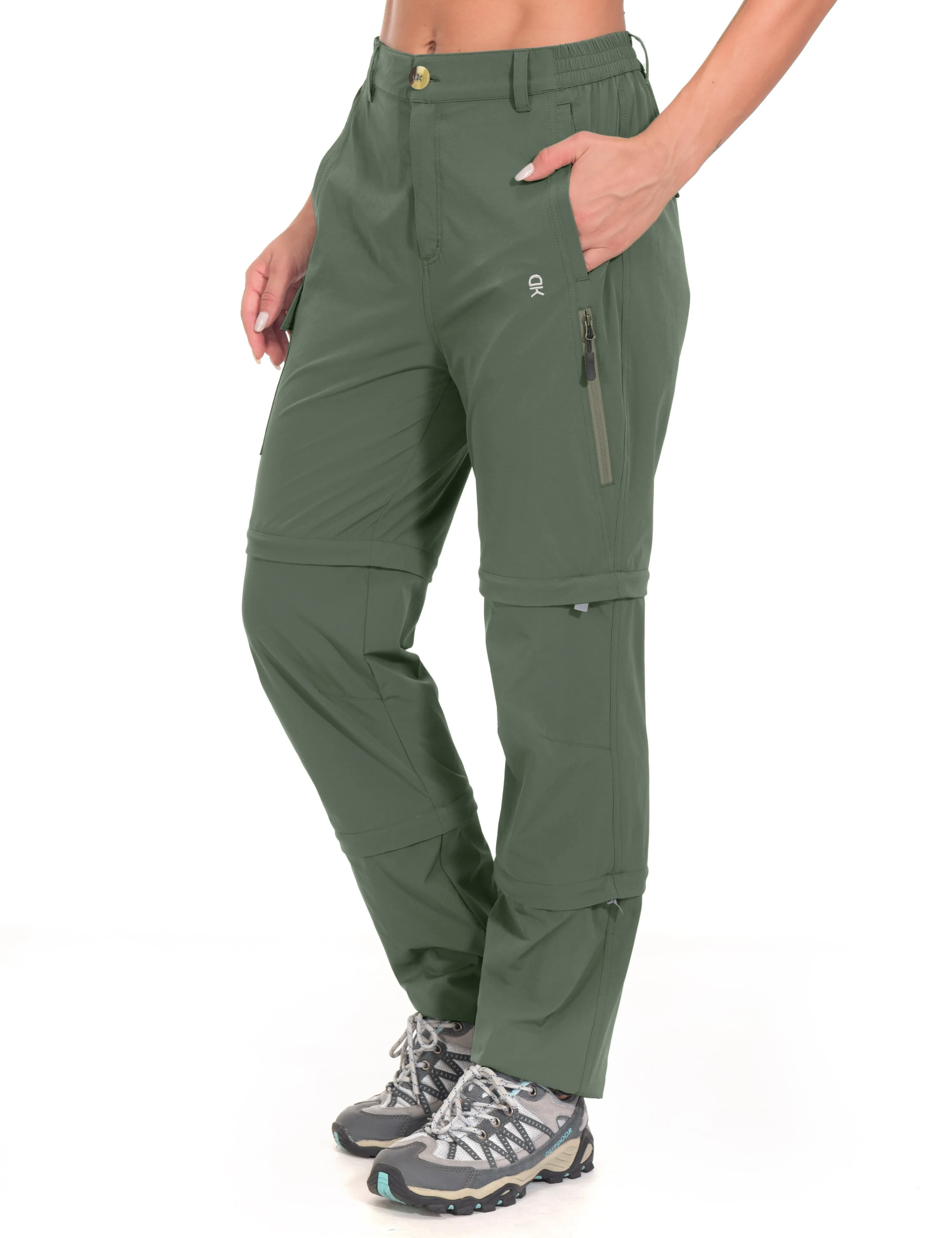 Women's Stretch Convertible Zip-Off Quick-Dry Hiking Pants