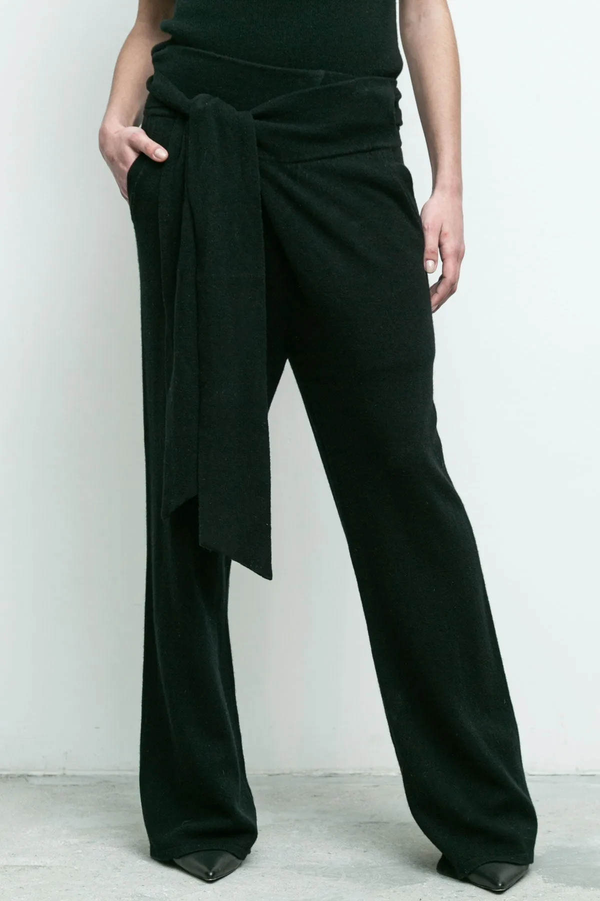 Wrap Pants Cashmere